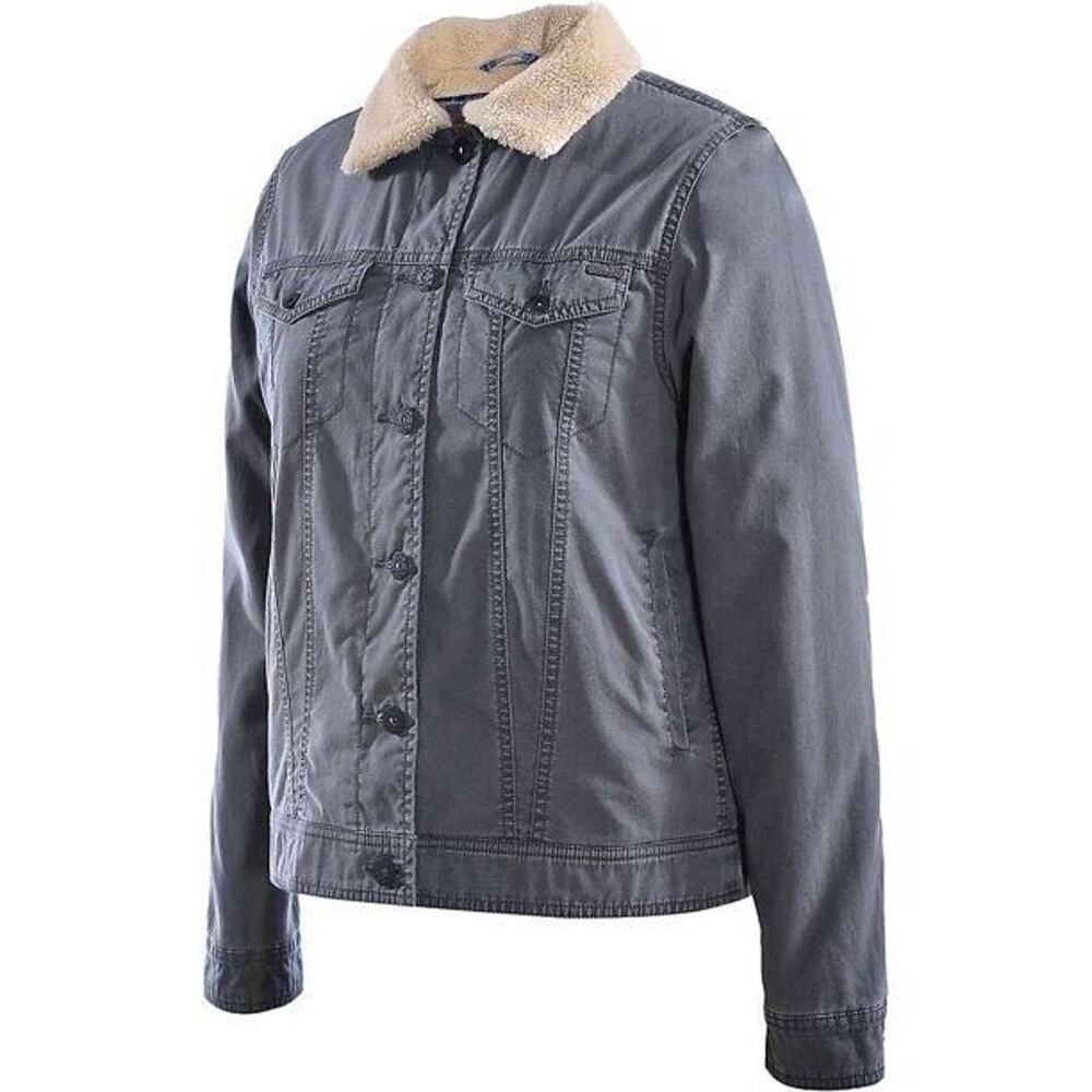 Gramicci Womens Vaquera Button Jacket Sz L Gorpcore Granola Girl Organic Cotton